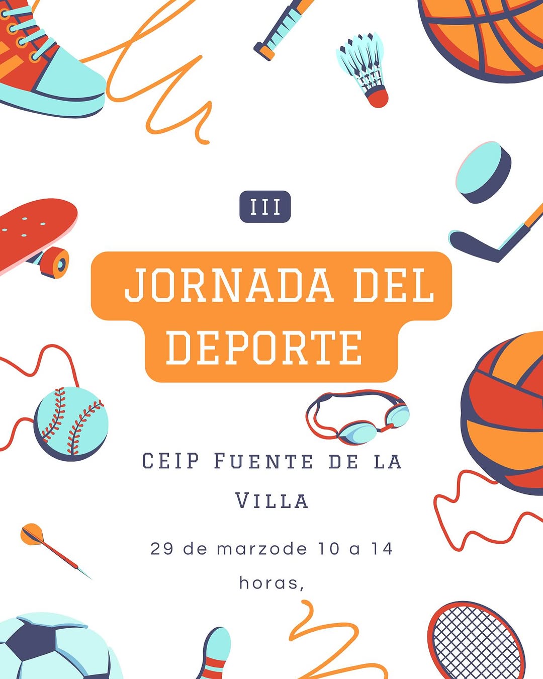 III Jornada del deporte